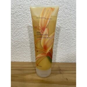 NEW Bath & Body Works Pleasures WILD HONEYSUCKLE Creamy Body Wash 8 oz